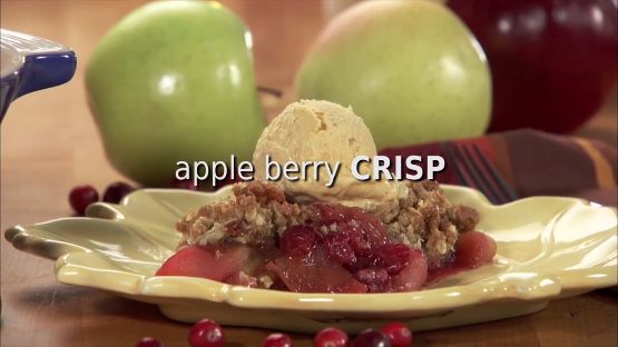 Apple Cranberry Crisp